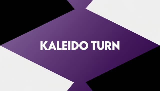 54 KALEIDO TURN: Kaleidoskop-Drehung