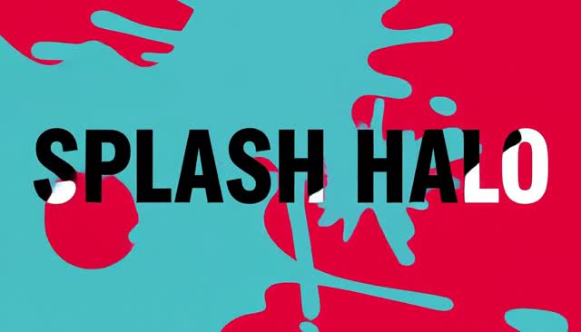 13 SPLASH HALO: Ring aus Wasserspritzern